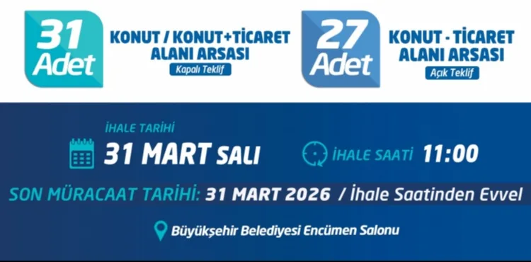 BÜYÜKŞEHİR’DEN İHALELER