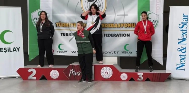 Kayserili 3 sporcudan Ateşli Silahlar Türkiye Şampiyonası'nda önemli başarı