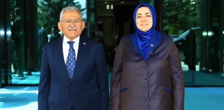 AK PARTİ GENEL MERKEZ KADIN KOLLARI BAŞKANI ERCAN’DAN BAŞKAN BÜYÜKKILIÇ’A “AVRUPA ŞEHRİ” ÖVGÜSÜ