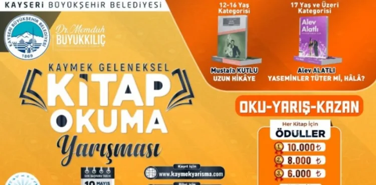 BÜYÜKŞEHİR’DEN KİTAP SEVGİSİNİ BÜYÜTEN YARIŞMA: KAYMEK’TEN “OKU, YARIŞ, KAZAN” HAMLESİ