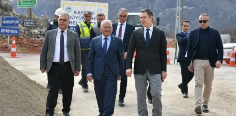BAŞKAN BÜYÜKKILIÇ’TAN HACILAR İLÇESİNDEKİ 100 MİLYON TL’LİK KASKİ YATIRIMINA YAKIN TAKİP