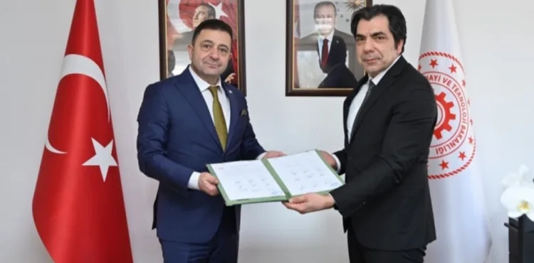 Kayseri OSB’de Başkan Yalçın, yetki belgesini aldı