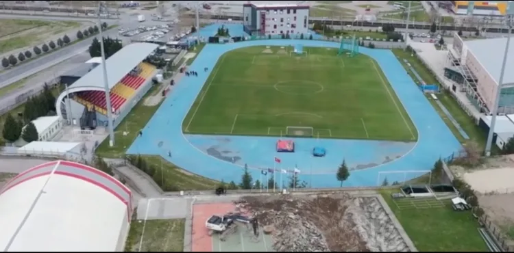 Kayseri’de kapalı tenis kortu yapımına başlandı