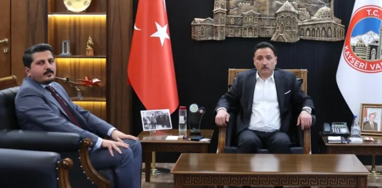Mimarlar Odası Şube Başkanı Murtaza Er’den Vali Çiçek’e ziyaret
