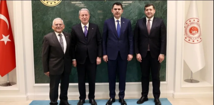 BAŞKAN BÜYÜKKILIÇ’TAN BAKAN KURUM’A ZİYARET