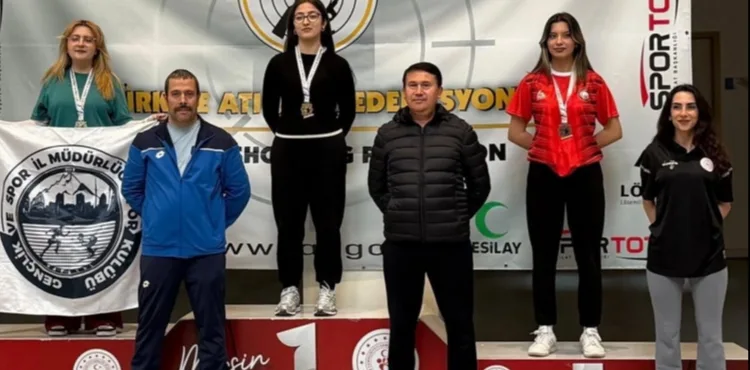 Kayserili sporculardan atıcılıkta 4 madalya sevinci