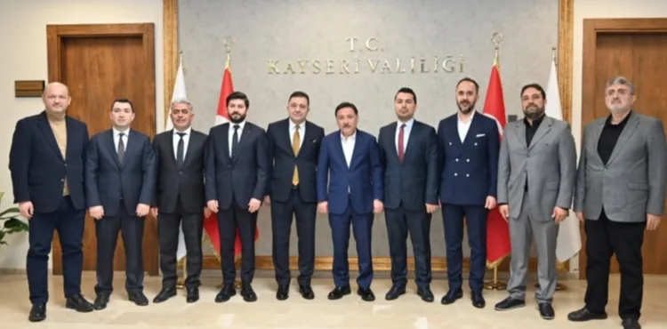 Kayseri OSB Başkanı Yalçın’dan Vali Çiçek’e ziyaret