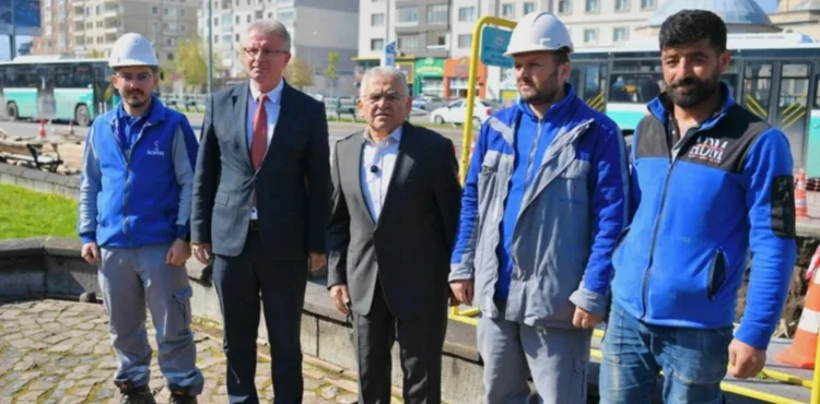 BAŞKAN BÜYÜKKILIÇ, 11 ADET YAYA ÜST GEÇİDİ PROJESİNİN İLK ETAP ÇALIŞMALARINI İNCELEDİ