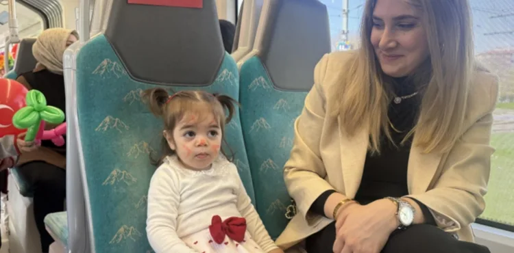 BÜYÜKŞEHİR, 23 NİSAN HEYECANINI “ÇOCUK TRENİ” İLE RAYLARA TAŞIDI