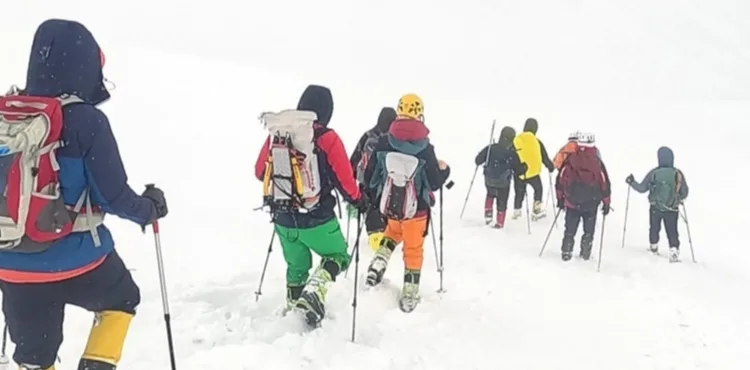 Erciyes’e 23 Nisan zirve tırmanışı