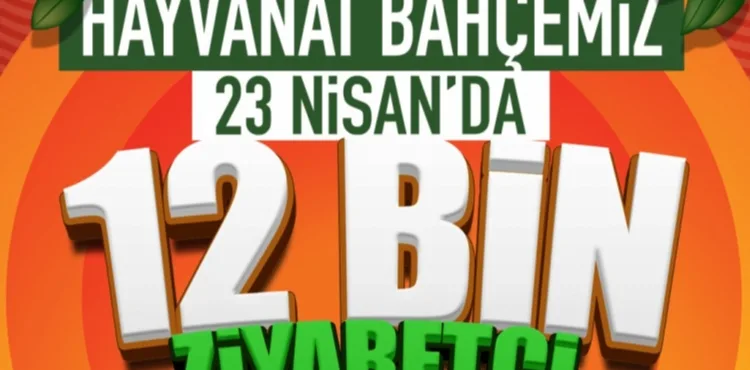 KAYSERİ’DE HAYVANAT BAHÇESİNE 23 NİSAN AKINI: 1 GÜNDE 12 BİN ZİYARETÇİ