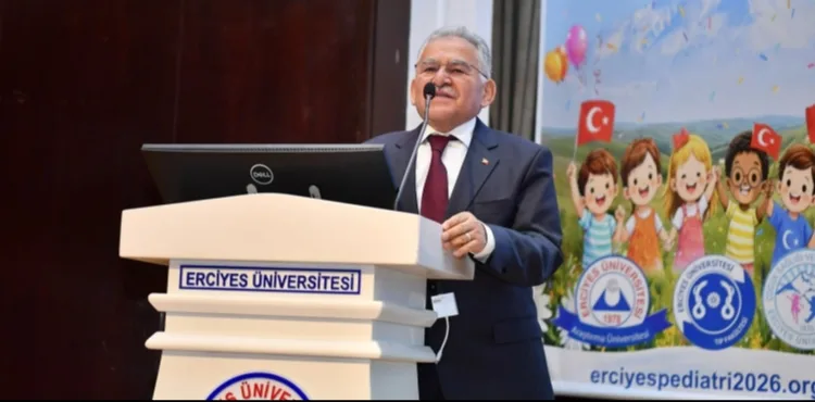 BAŞKAN BÜYÜKKILIÇ, 11. ERCİYES PEDİATRİ AKADEMİSİ KONGRESİ’NDE HEKİMLERLE BULUŞTU
