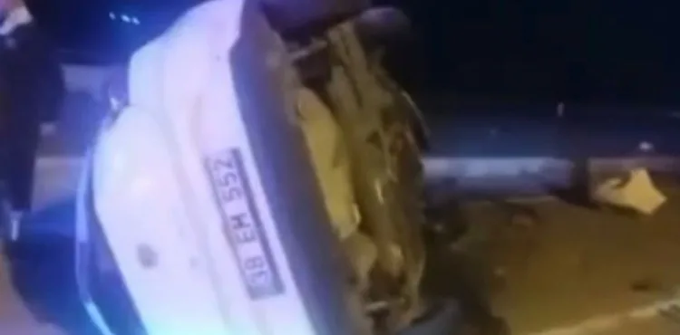 Kayseri’de otomobil devrildi: 1 yaralı