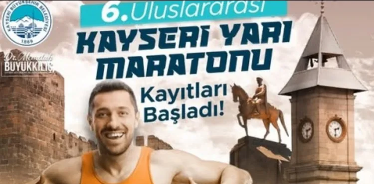 6. ULUSLARARASI KAYSERİ YARI MARATONU’NDA 10K-21K KAYITLARI BAŞLADI