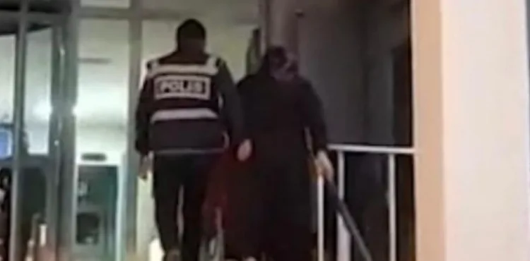 Kayseri’de bahçede bulunan çantayı alan şüpheli yakalandı