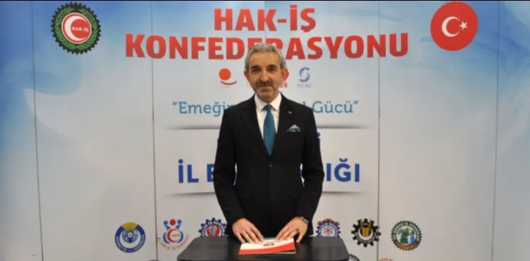 HAK-İŞ Konfederasyonu İl Başkanı Navruz’dan 1 Mayıs mesajı