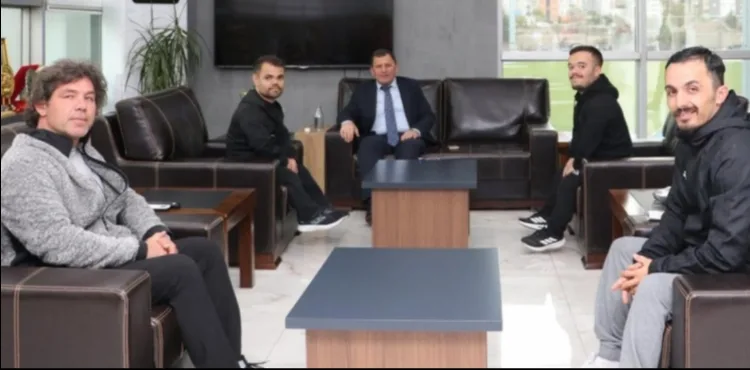 Halter sporcularından İl Müdürü Kabakcı’ya ziyaret