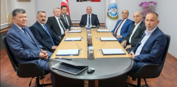 KESOB’un Yeni Yönetimi İlk Toplantısını Gerçekleştirdi