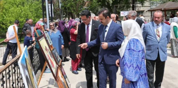 BÜYÜKŞEHİR’İN HUZUREVİNDE İKİ KUŞAK SANATLA BULUŞTU