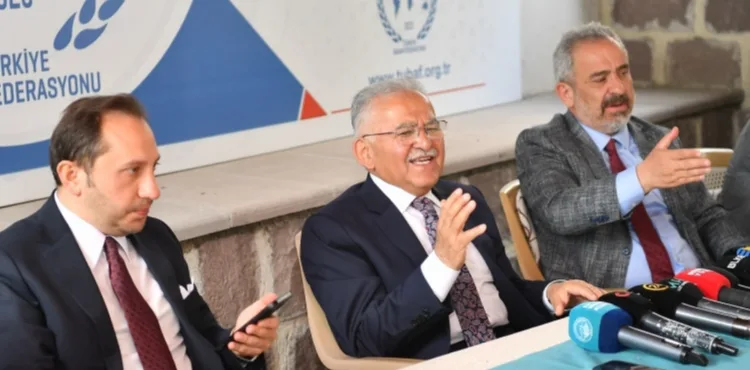 BAŞKAN BÜYÜKKILIÇ, ANKARA’DA GAZETECİLERLE BULUŞTU