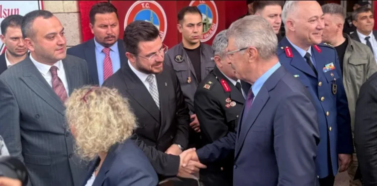 BAŞKAN HÜSEYİN AKAY, KURBAN BAYRAMI BAYRAMLAŞMA PROGRAMINA KATILDI
