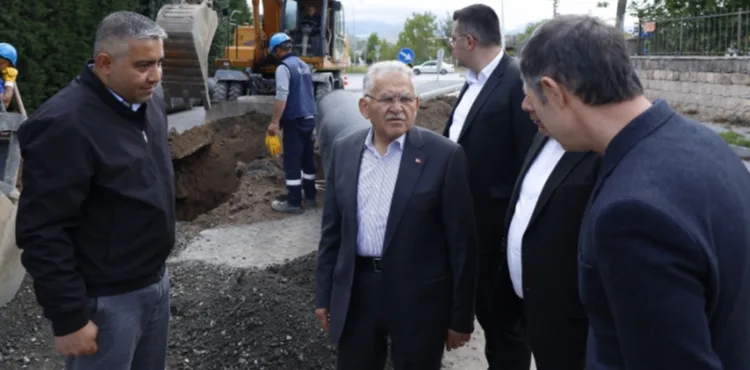 BAŞKAN BÜYÜKKILIÇ, ERENKÖY’DE 25 MİLYON TL’LİK YAĞMUR SUYU YATIRIMINI İNCELEDİ
