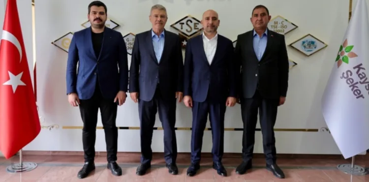 KTB Başkanı Bağlamış’tan Kayseri Şeker’e Ziyaret