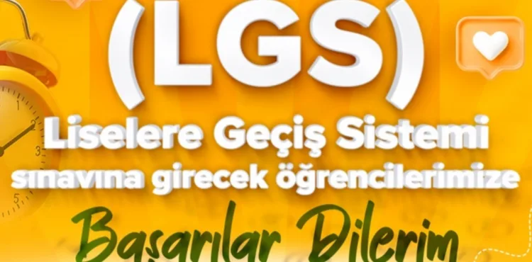 BÜYÜKKILIÇ’TAN LGS’YE GİRECEK ÖĞRENCİLERE BAŞARI MESAJI: “GENÇLERİMİZİN HER ZAMAN YANINDAYIZ”