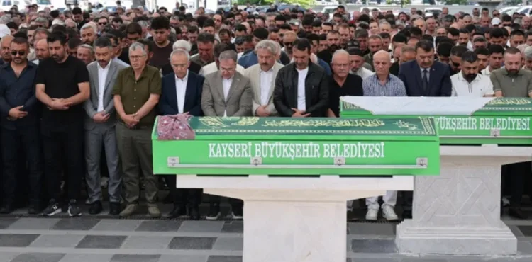 Kayseri’de hayatını kaybeden iş insanı Başkal, son yolculuğuna uğurlandı
