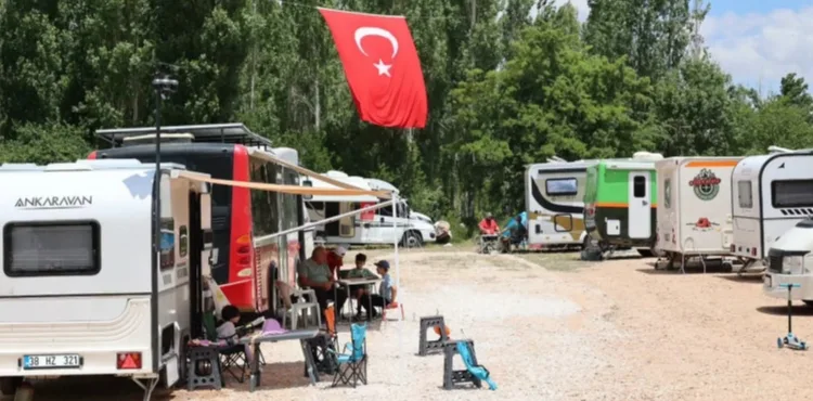 2'nci Bünyan Kamp, Karavan ve Doğa Sporları Festivali Kapılarını Açtı