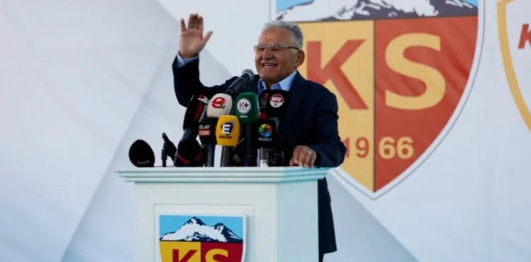 BAŞKAN BÜYÜKKILIÇ: "KAYSERİSPOR'U YENİDEN SÜPER LİG'DE GÖRMEK İÇİN ÜZERİMİZE DÜŞENİ YAPACAĞIZ"