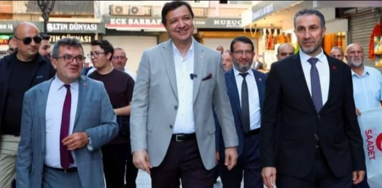 Saadet Partisi Genel Başkanı Mahmut Arıkan, Kayseri'de Esnaf ve Vatandaşlarla Buluştu