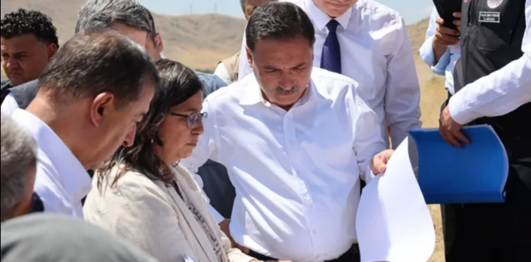 VALİ GÖKMEN ÇİÇEK, EĞRİKÖY HÖYÜK KAZI ALANI’NI ZİYARET ETTİ