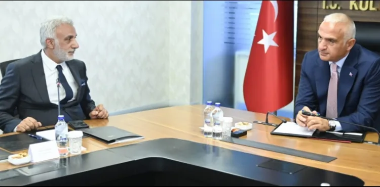 RATEM Heyetinden Kültür ve Turizm Bakanı Mehmet Nuri Ersoy’a Ziyaret