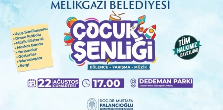HAYDİ ÇOCUKLAR! EĞLENCE DOLU BU ŞENLİK TAM SİZE GÖRE!