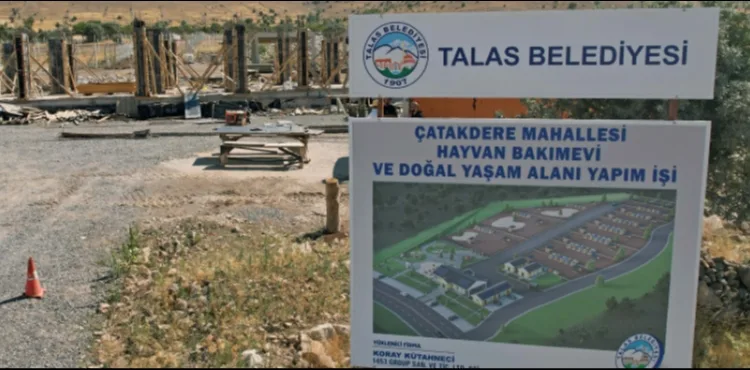 ÇATAKDERE HAYVAN BAKIMEVİ YÜKSELİYOR