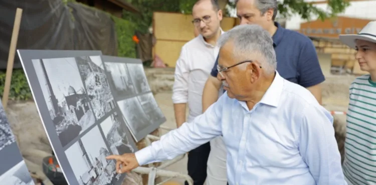 BAŞKAN BÜYÜKKILIÇ’IN VİZYONUYLA CAMİKEBİR’DE TARİHİ MİRAS GÜN YÜZÜNE ÇIKIYOR