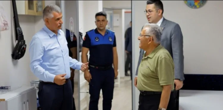 BAŞKAN BÜYÜKKILIÇ, KAYMEK GÖZNURU’NDA KURSİYERLERLE BULUŞTU
