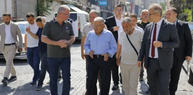 BAŞKAN BÜYÜKKILIÇ, BEDESTEN KATLI OTOPARKI’NDAKİ ÇALIŞMALARI YERİNDE İNCELEDİ