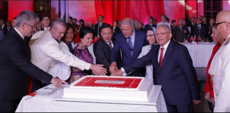 BAŞKAN BÜYÜKKILIÇ, 30 AĞUSTOS ZAFER BAYRAMI RESEPSİYONU’NA KATILDI