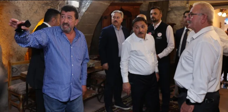VALİGÖKMEN ÇİÇEK, GESİ GÜNEY MAHALLESİ’Nİ ZİYARET ETTİ