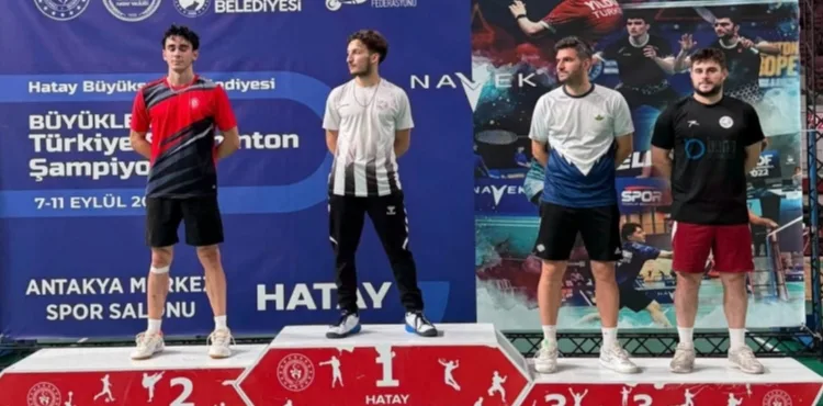Kayserili badminton sporcularından Türkiye Şampiyonası’nda önemli başarı