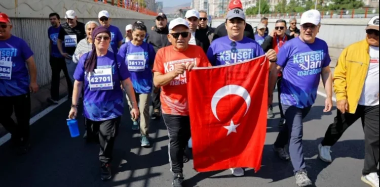 KAYSERİ’DE 6. ULUSLARARASI YARI MARATONU COŞKUSU