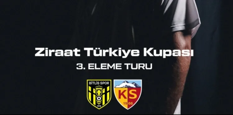Kayserispor’un kupa rakibi Bitlis 1916 FSK oldu