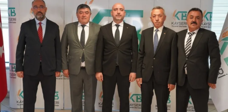 KAYSERİ TİCARET BORSASI’NDA GÖREV DAĞILIMLARI BELLİ OLDU