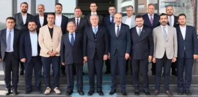 Hulusi Akar, Büyükkılıç ve Okandan’dan KTO’ya "Hayırlı Olsun" Ziyareti