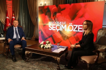 Cumhurbakan Erdoan, ortak canl yaynda gndeme ilikin sorular cevaplad