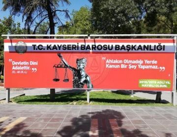 Kayseri Barosundan Adalet Vurgusu