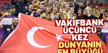 VakfBank Kadn Voleybol takm Dnya ampiyonu