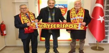 Bakan Bykkl stiklal Mobilya Kayserispor tesislerinde